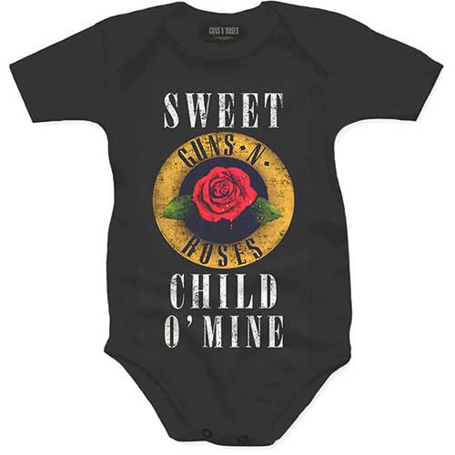 GUNS N' ROSES KIDS BABY GROW: CHILD O' MINE ROSE