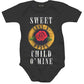 GUNS N' ROSES KIDS BABY GROW: CHILD O' MINE ROSE