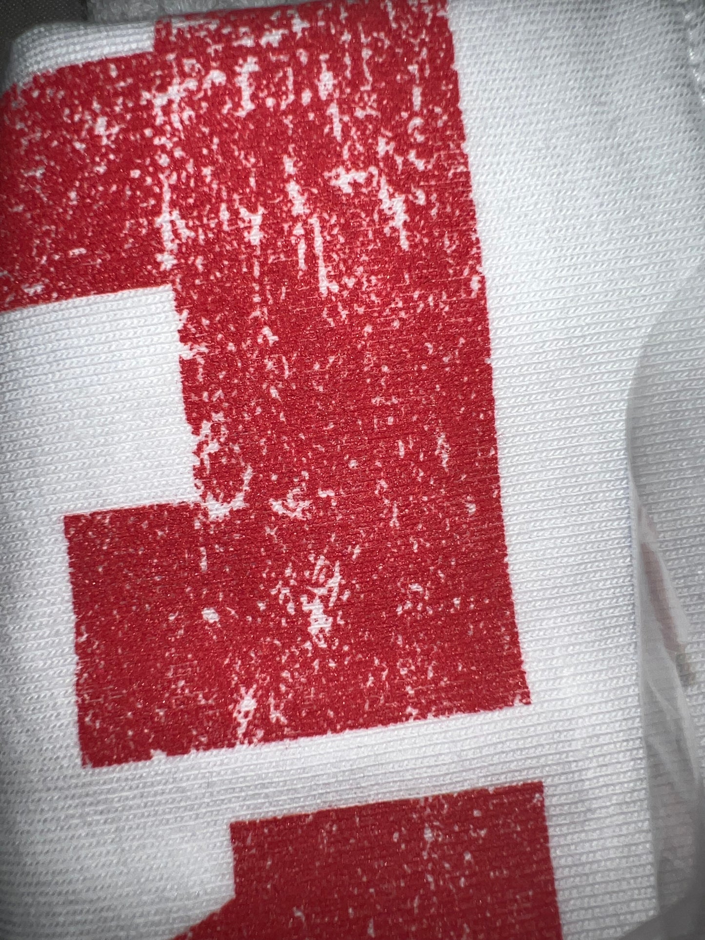 'Texas' Print V-Neck Football Tee
