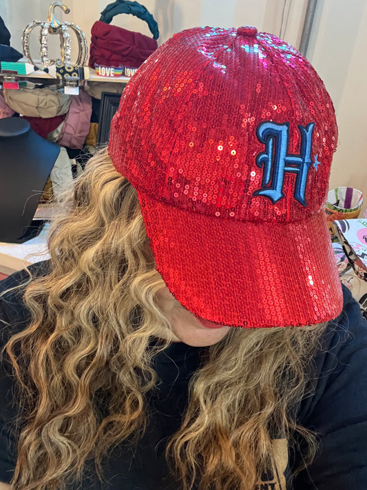 HTOWN Sequin Cap