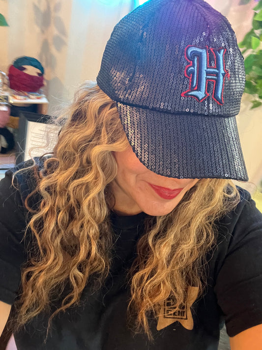 HTOWN Sequin Cap