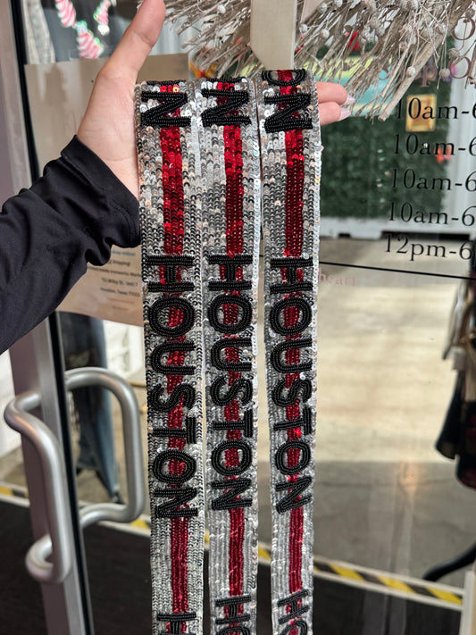 Houston Sequin Bag Strap