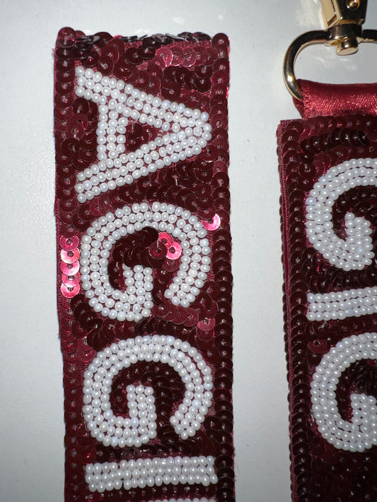 Gig'Em Sequin Key Holder