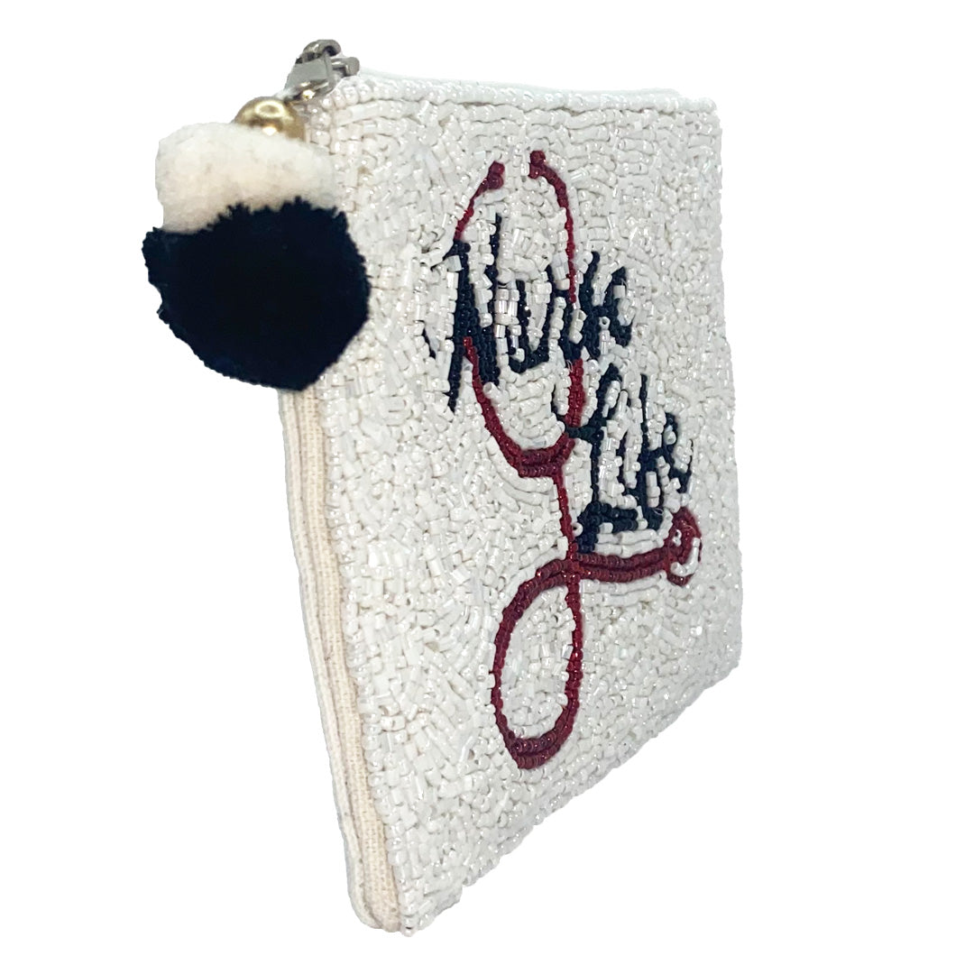 Nurse Life Beaded Coin Pouch
