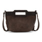 Wrangler Genuine Cowhide Top Handle Fringe Crossbody