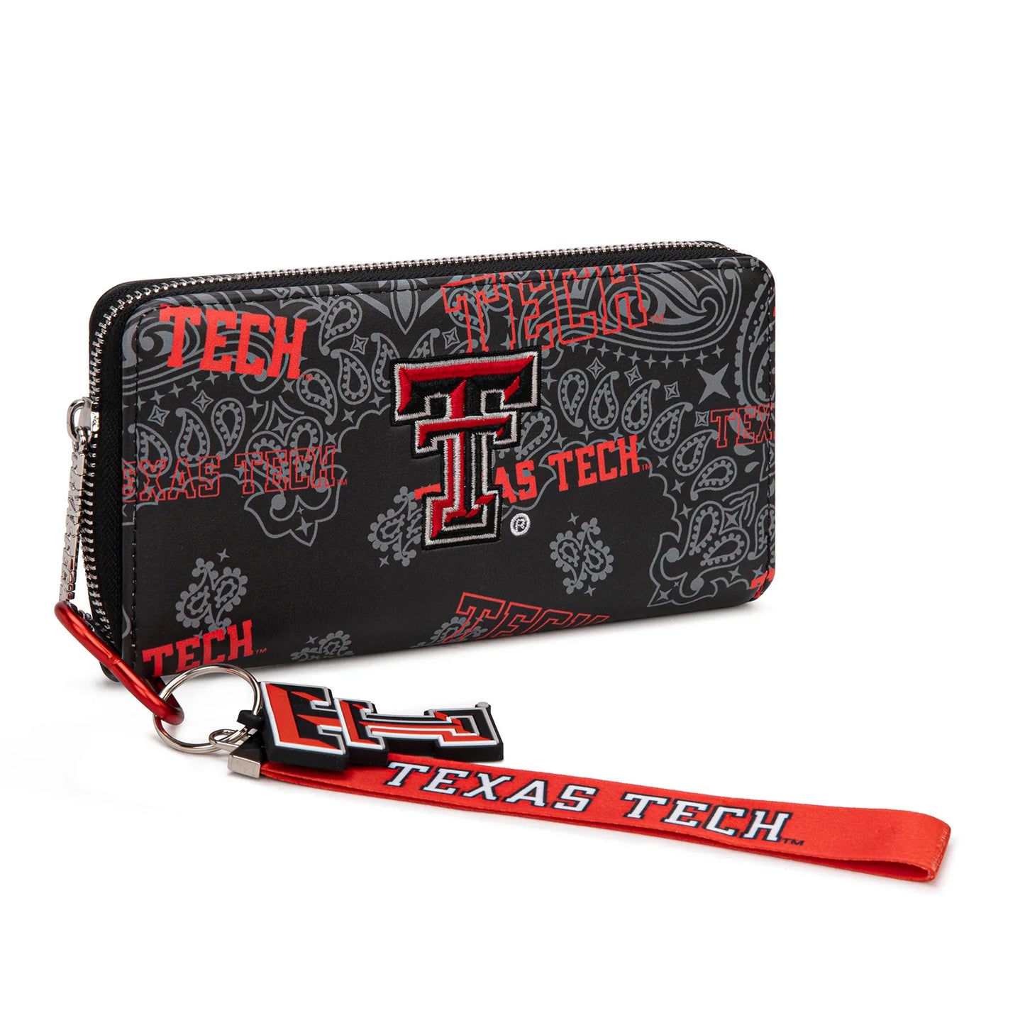 University of Texas Tech Red Raiders Wallet/Wristlet - Black