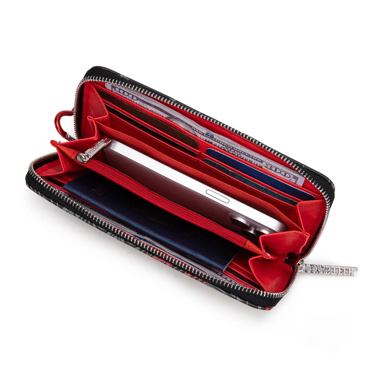 University of Texas Tech Red Raiders Wallet/Wristlet - Black