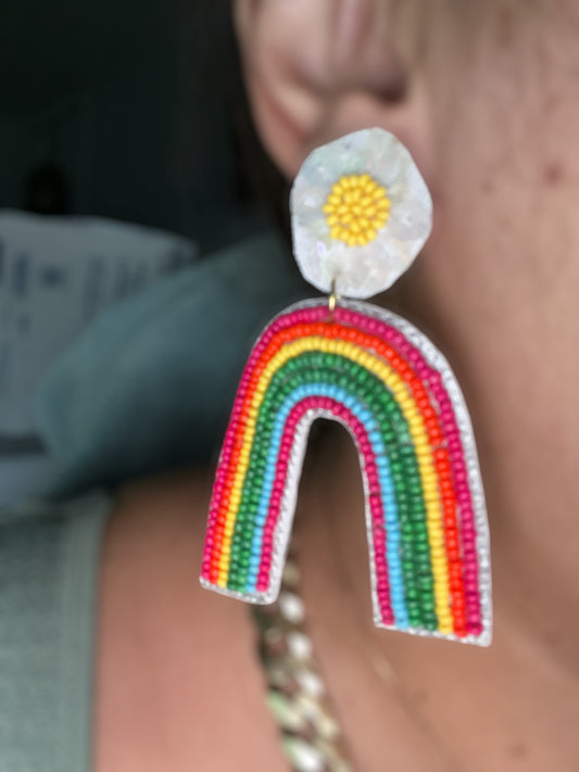 Over The Rainbow Dangle Earring