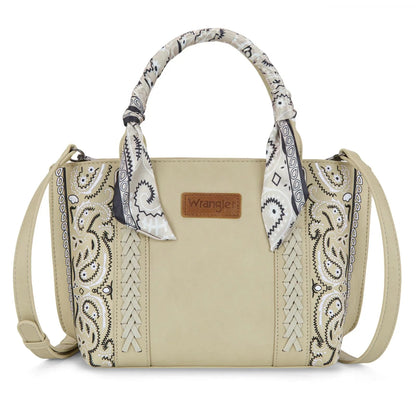 Wrangler Bandana Paisley Tote/Crossbody