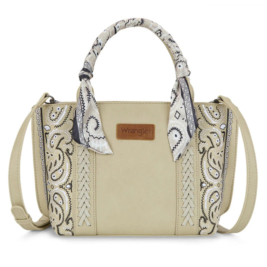 Wrangler Bandana Paisley Tote/Crossbody