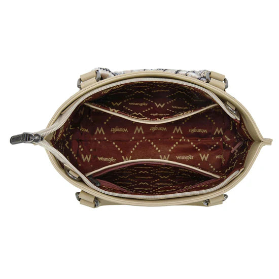 Wrangler Bandana Paisley Tote/Crossbody