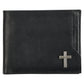 Silver Cross Black Genuine Leather Wallet