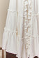 Romantic Checker Ruffle Cardigan