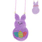 Easter Bunny Beaded Crossbody Bag