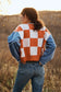 Pretty Orange Knit Cardigan