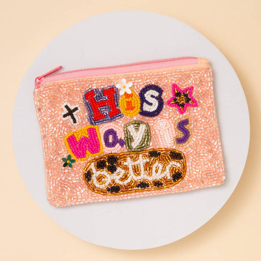 His Way Is Better Coin Bag