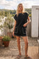 Game day Lounge Short Set - Scuba Contrast Stitch