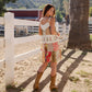 Boho Babydoll Patchwork Mini Dress