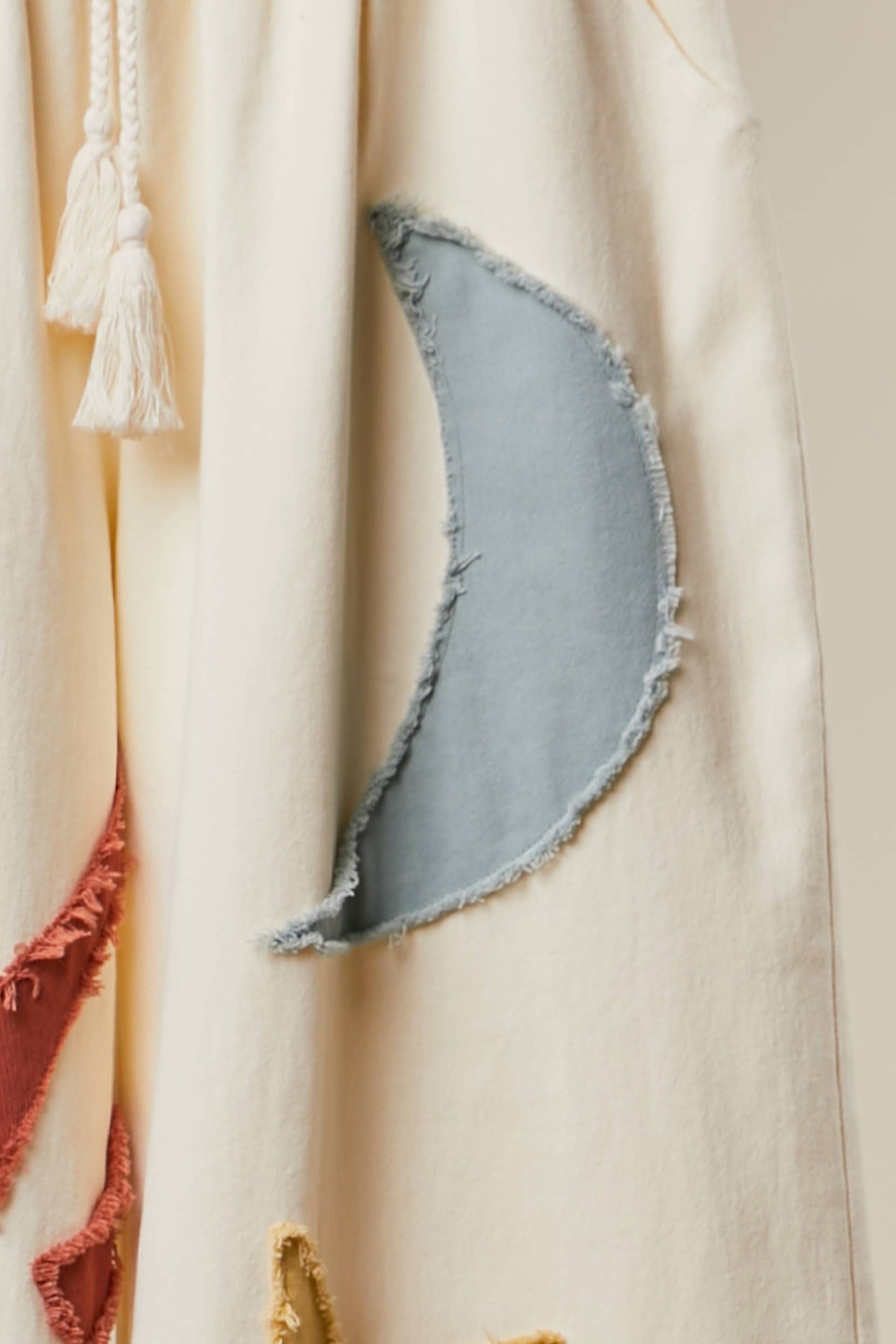 Over the Moon Patch Wide Drawstring Pants