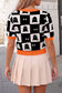 Halloween Ghost Knit Sweater