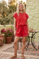 Game day Lounge Short Set - Scuba Contrast Stitch
