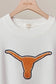 Texas Embroidery Over Size Sweater
