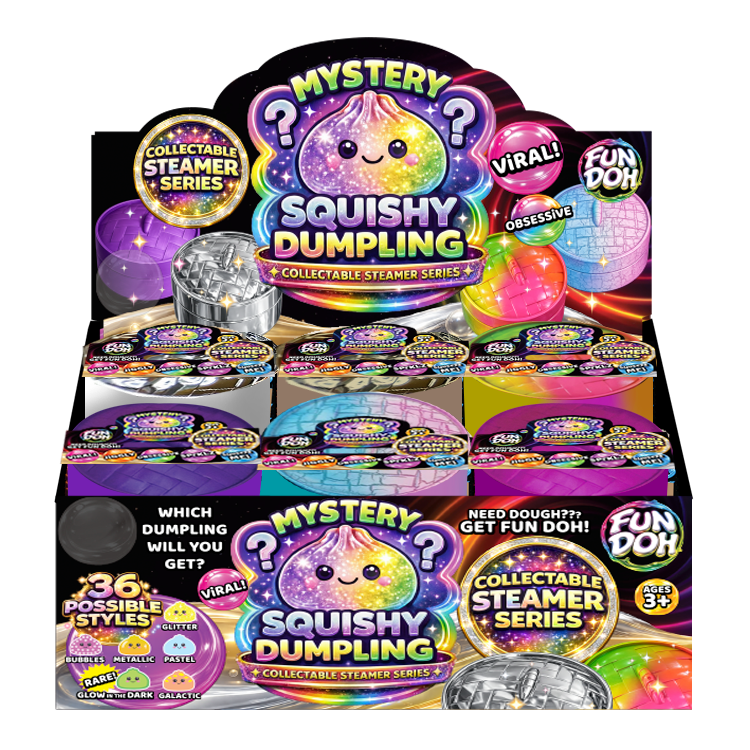 PRE ORDER NOW!! Fun Doh Mystery Dumpling Squishy - Ultra Rare Collection