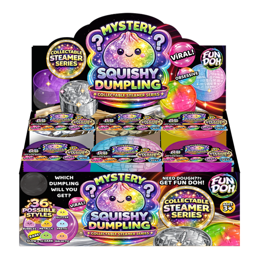 PRE ORDER NOW!! Fun Doh Mystery Dumpling Squishy - Ultra Rare Collection