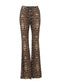 Leopard Animal Print Bell Bottoms Cheetah Palazzo Flare Pant