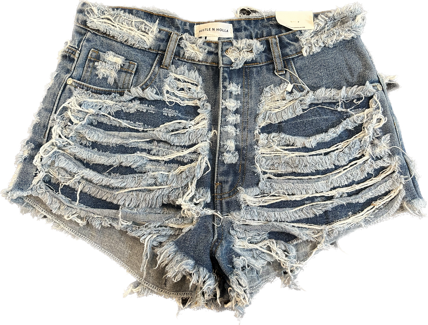 H&H Kaillyan Extreme Distressed Shorts